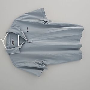 Nike - Nike Golf Dri Fit Golf Shirt - Light Grey - Medium